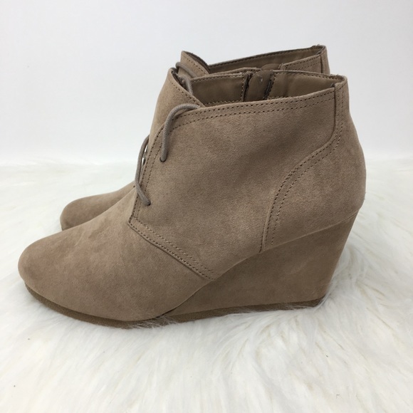 womens bessie wedge bootie